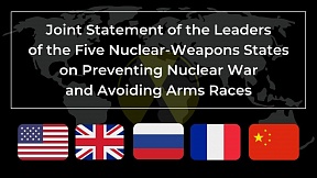 Declaração conjunta dos líderes dos cinco Estados com armas nucleares sobre a prevenção de guerra nuclear e de corrida armamentista